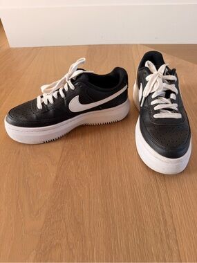 Nike Court Vision Alta 'Black White'